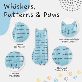 Bico Cartoon Cat Plate 2: cheerful design perfect for dips and garnishes.