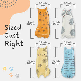 Bico Cartoon Cat Plate 3: compact stoneware for desserts and side dishes.