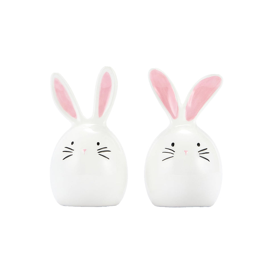 Bico Dreamy Rabbit salt shaker with hand-painted details for festive table setting