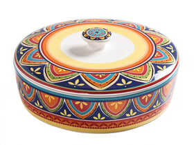 Bico Tunisian pattern adds a distinctive decorative touch to your table