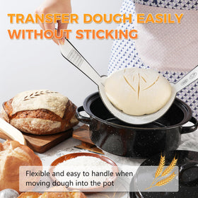 BICRET baking tools and measuring spoons set supporting precise mixing and timing.