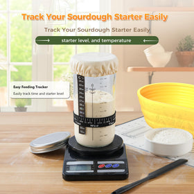 BICRET complete bread baking kit with guide and recipes for confident beginners.
