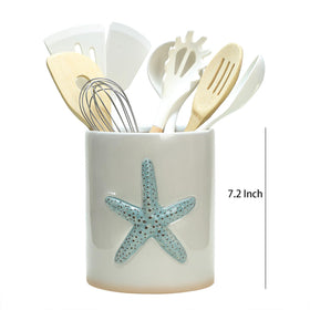 Bicuzat ocean-style utensil organizer adds coastal charm while keeping tools organized