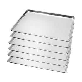 BIEAMA baking sheet with mirror finish for easy release and even browning.