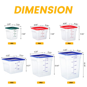 BIEAMA fridge and freezer-ready containers for versatile storage.