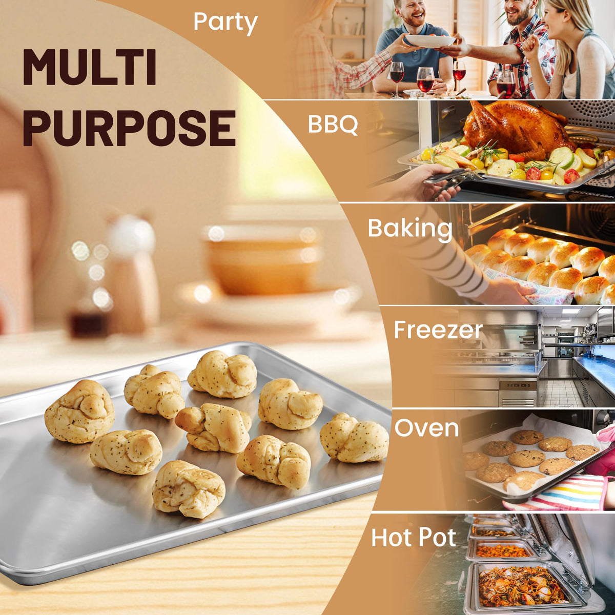 BIEAMA professional-grade pan ideal for chefs and hospitality teams.