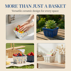 BIEN BEAU berry display counter holds fruits neatly on the counter.