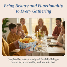 BIEN BEAU harvest bowls set of 4 versatile for fruit displays.