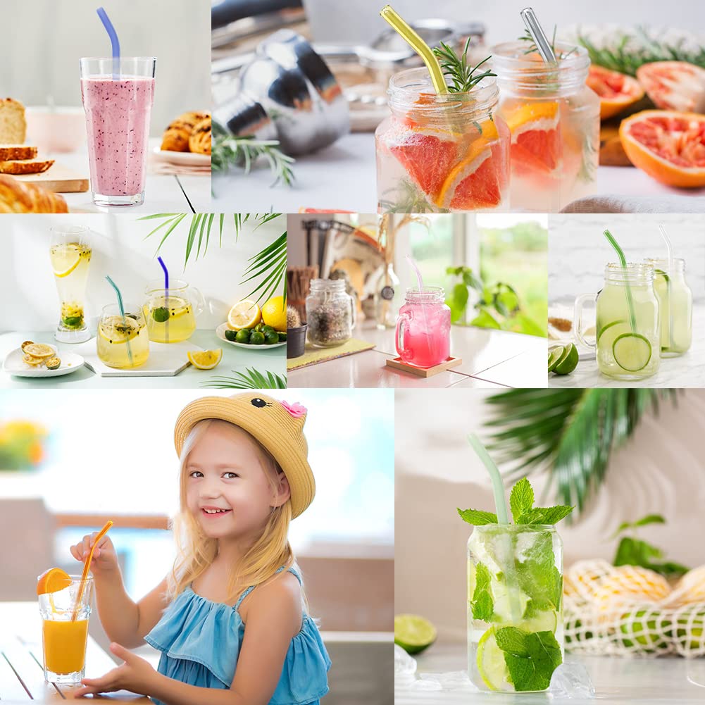 BIEOFFEI reusable straws are dishwasher-safe for quick cleanup after meals.