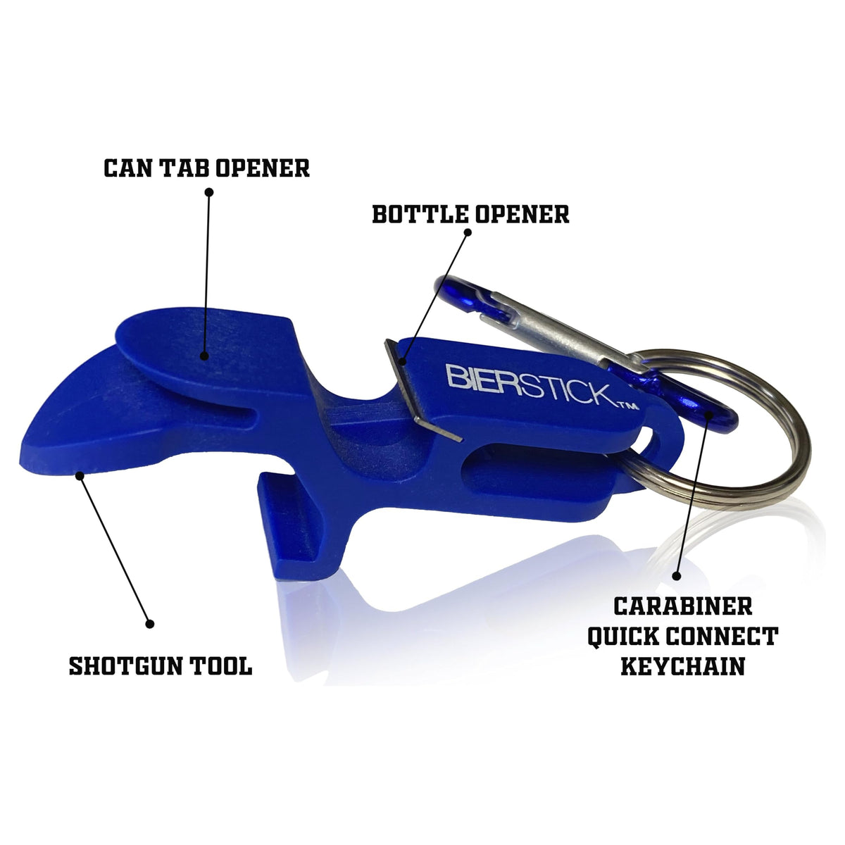 Bierstick 36 oz capacity supports longer drinking sessions.