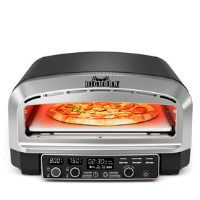 BIG HORN 14-inch pizza oven for home dinners with professional-style results.