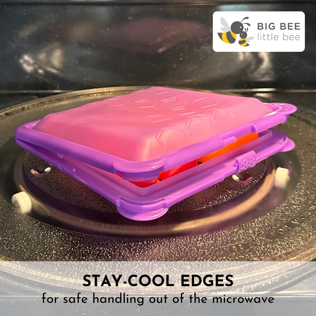 FDA-grade silicone contact surface keeps food safe, with a BPA-free frame.