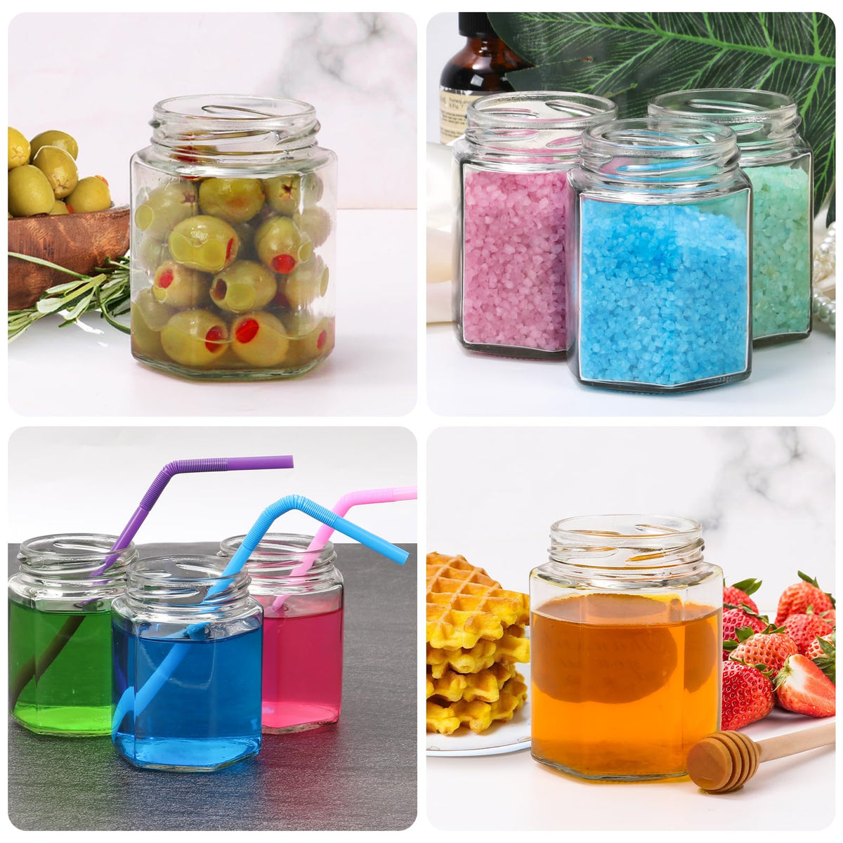 BIGIVACA candle-making jar ready for DIY crafts and displays