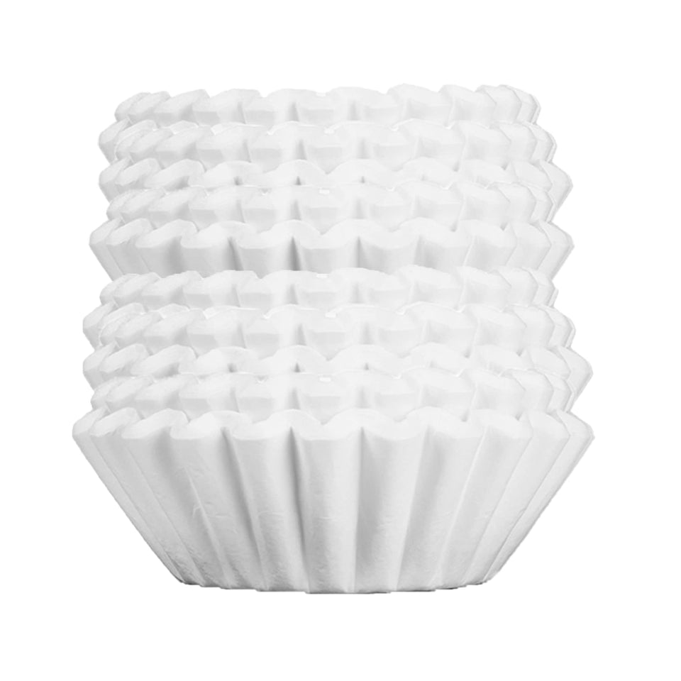 Big Joe large coffee filters box showing 500-count pack for restaurants