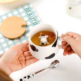 BigNoseDeer 13oz-mug ideal for tea, coffee, or hot chocolate.