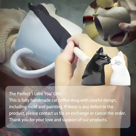 BigNoseDeer microwave-safe and dishwasher-safe mugs, easy daily use.
