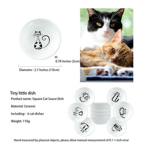 BigNoseDeer mini soy sauce bowl, stackable and dishwasher safe for daily use.