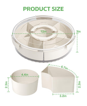 BigPonPon snackle box highlights fruits and veggies with 360-degree access
