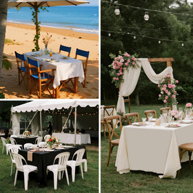 BIGTONE wedding banquet setting demonstrates versatile use for formal events.