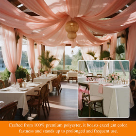 BIGTONE wrinkle-resistant polyester fabric close-up showing smooth, durable texture.