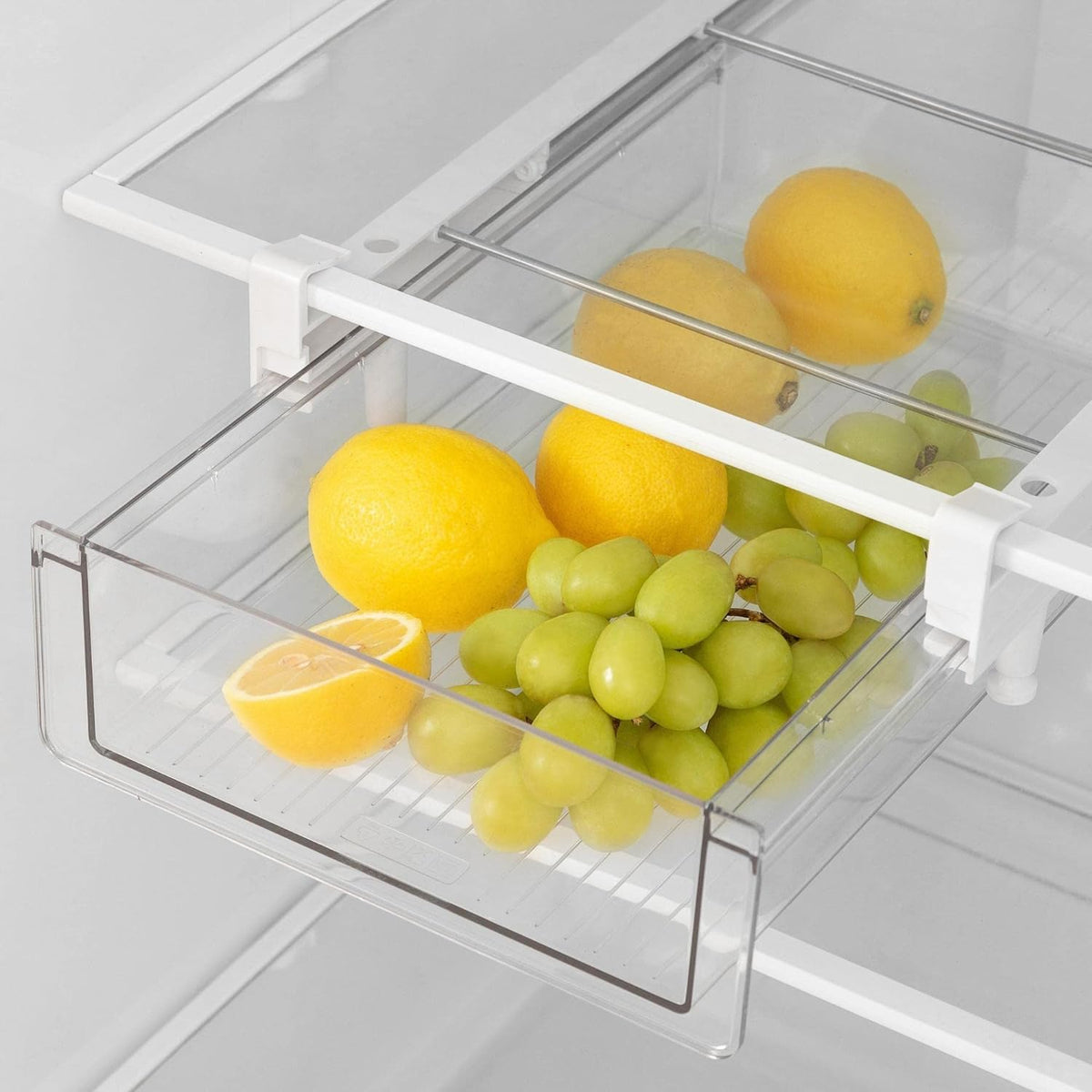 BIINONE large fridge drawer top clear PET material demonstrates durability and clarity
