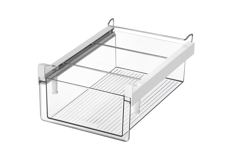 BIINONE large fridge drawer undershelf open view for easy access and organization