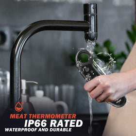 Biison IP66 waterproof build for kitchen and outdoor use.