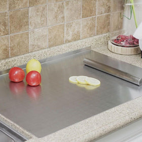 BILLAMB stainless board dishwasher-safe for easy cleanup.