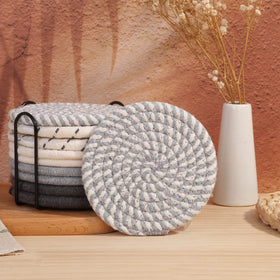 Gift-ready Billbotk coaster set for hosts and occasions.