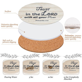 Billbotk 4-inch coaster fits most cups securely