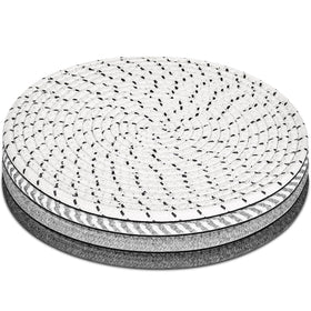 Billbotk cotton rope trivets ready for everyday kitchen use.