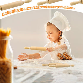 BILLIOTEAM cookie dough rolling pin ideal for small portions.