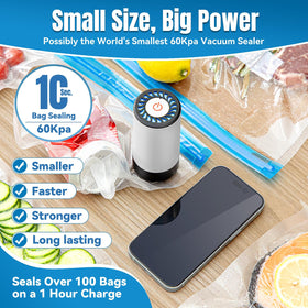 Billty 30 sous vide bags keep flavors and nutrients intact.