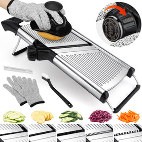 -BINGBING- Mandoline Slicer adjustable thickness for precise veggie prep.
