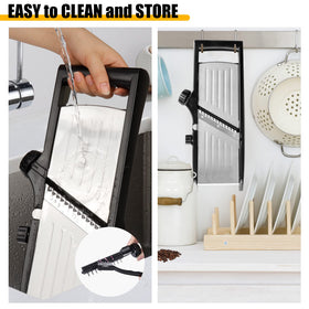 -BINGBING- mandoline cleaning brush simplifies post-use cleanup.