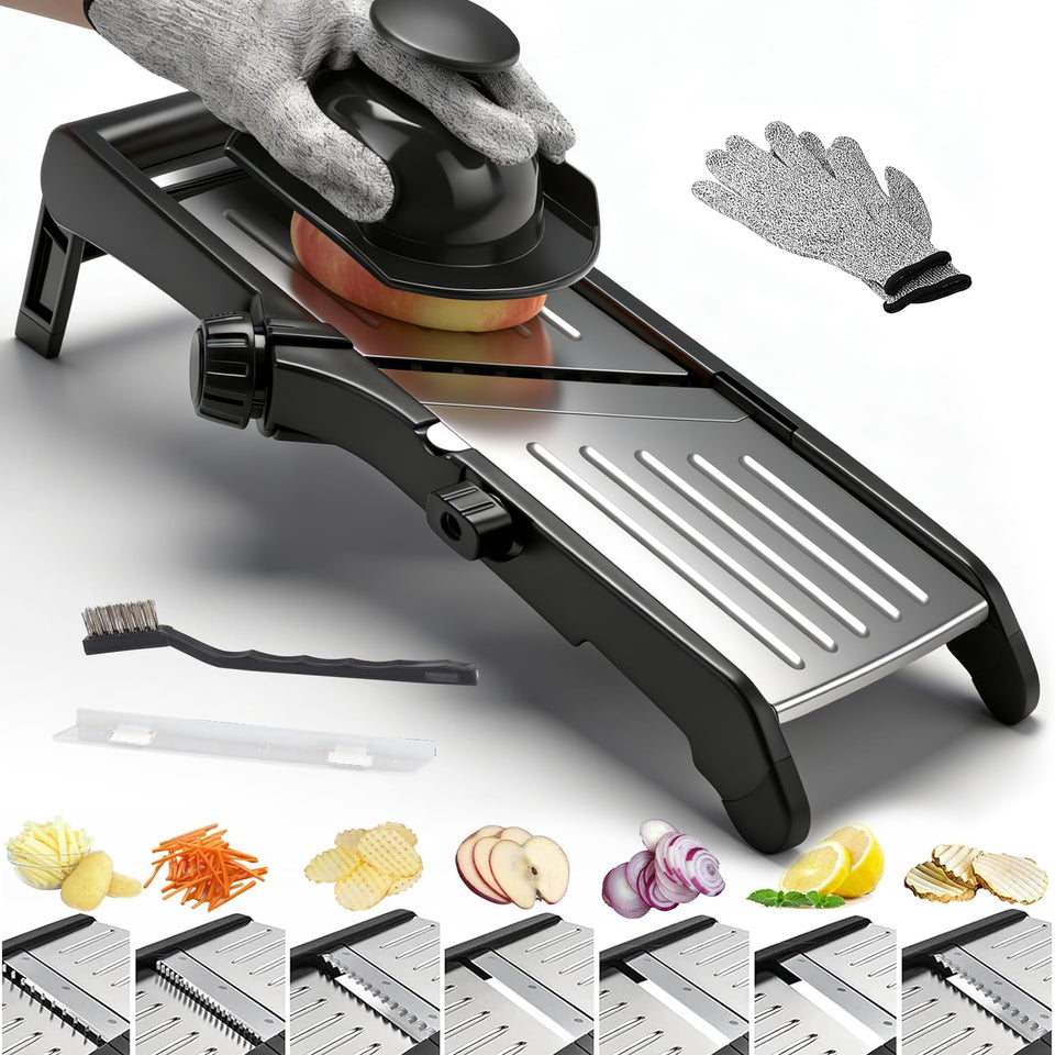 -BINGBING- mandoline slicer ultra-thin slices for crisp salads.
