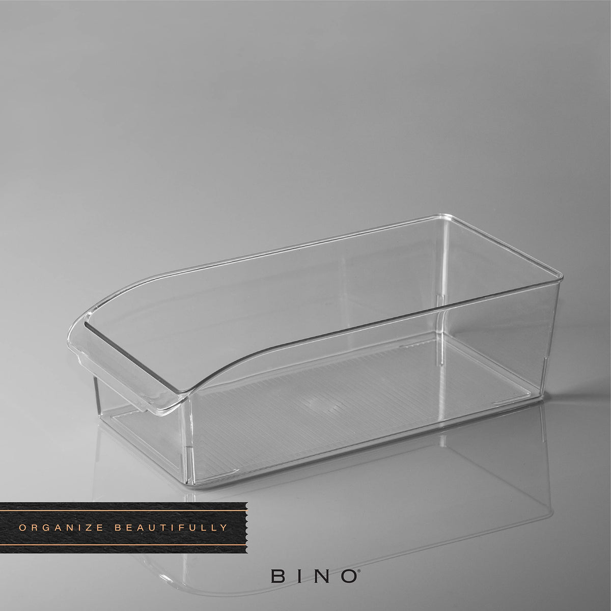BINO Curve set of bins nested to save space and reduce clutter