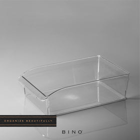 BINO Curve Collection kitchen inserts for sink and pantry help declutter.