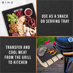 BINO charcuterie-ready board enhances appetizer presentation.
