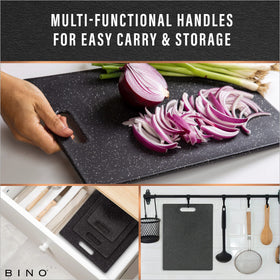 BINO multipurpose tray doubles as serving or cooling surface.