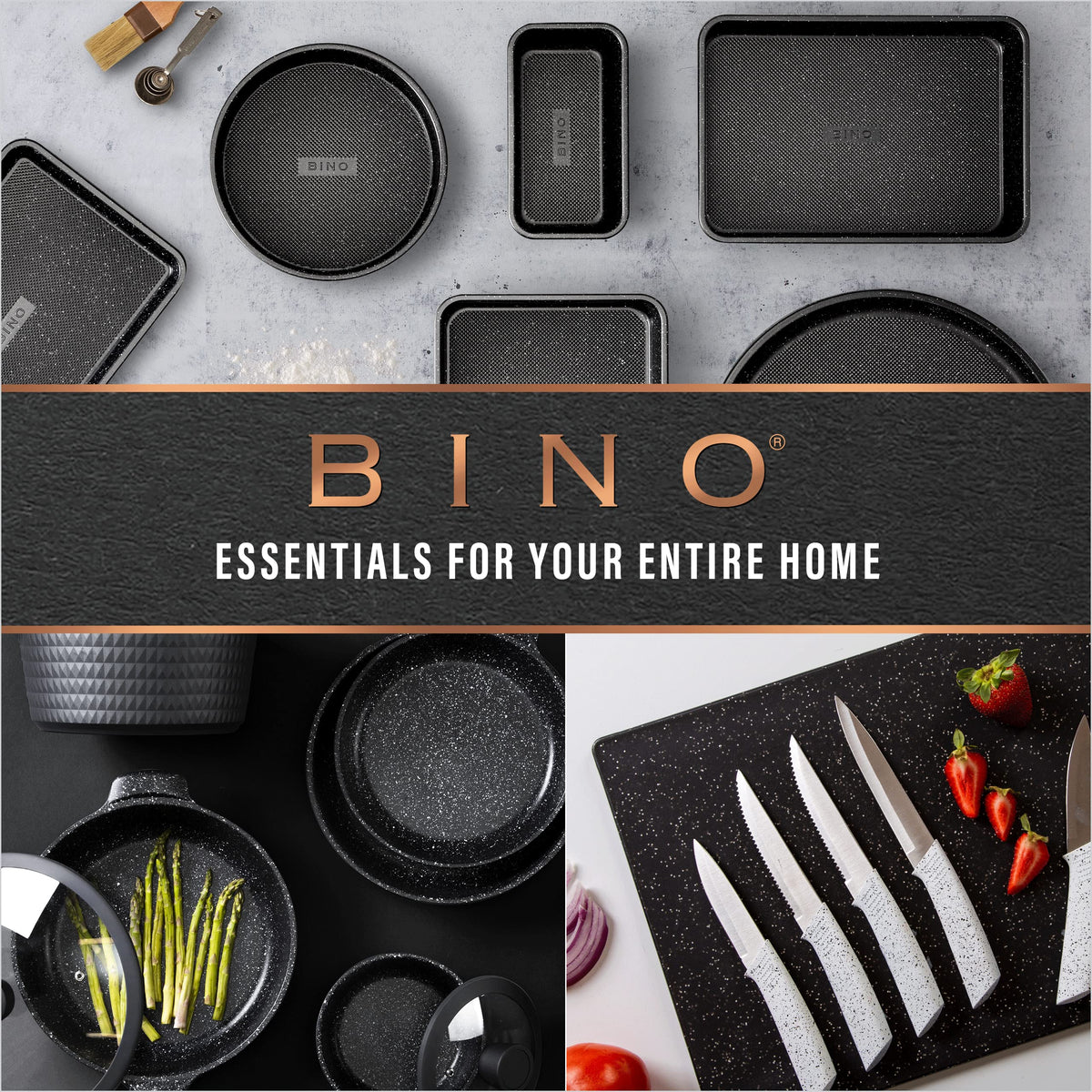 BINO slim-storage board fits upright or flat when not in use.