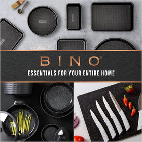 BINO slim-storage board fits upright or flat when not in use.