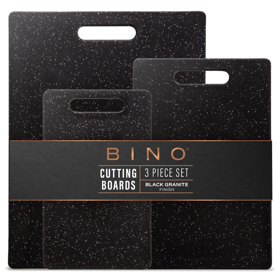 BINO cutting board small front view for compact prep and easy chopping.