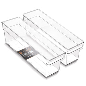 BINO Handler small bin clear view for pantry organization and quick visibility