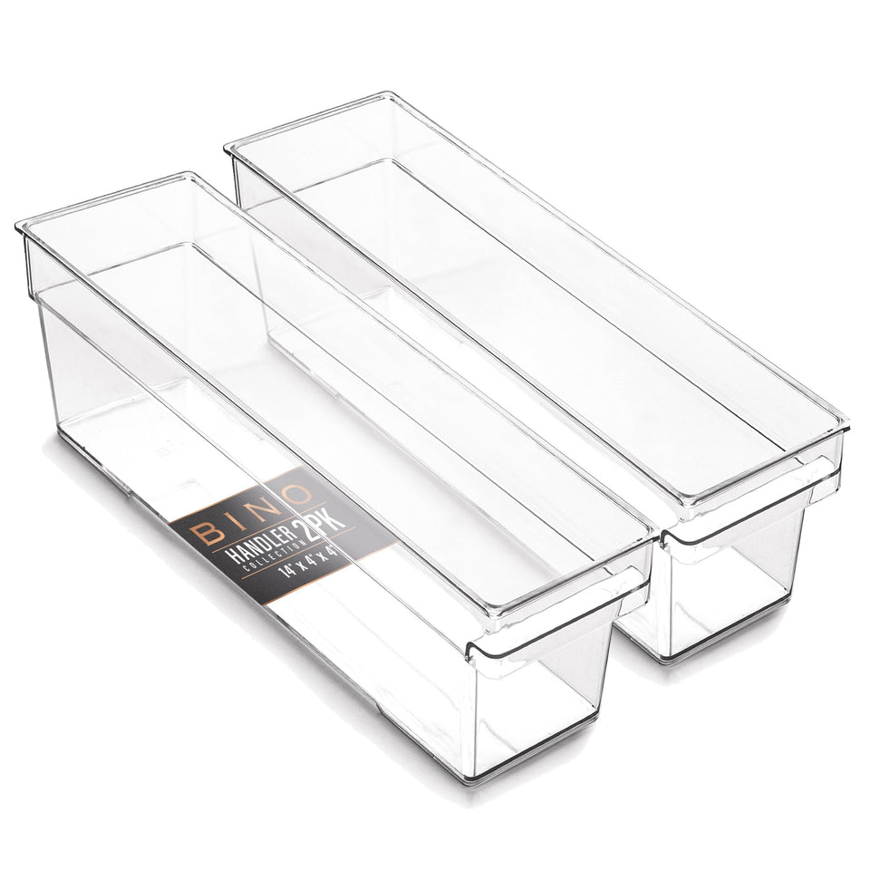 BINO Handler small bin clear view for pantry organization and quick visibility