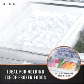 BINO large deep bin see-through body for effortless content grouping