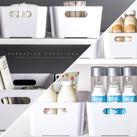 BINO pantry storage bin keeping snacks visible and organized