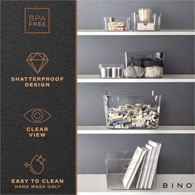 BINO multipurpose bin suitable for bathroom, laundry, or toy organization