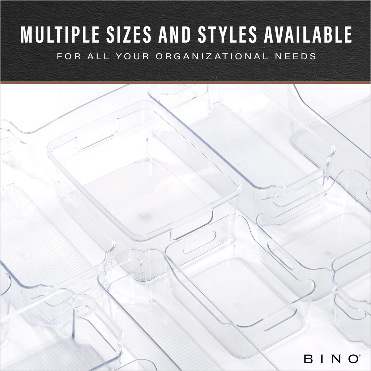 BINO large storage bin easy to clean with mild soap