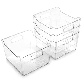 BINO Lodge clear fridge organizer bin for easy visibility and quick access.